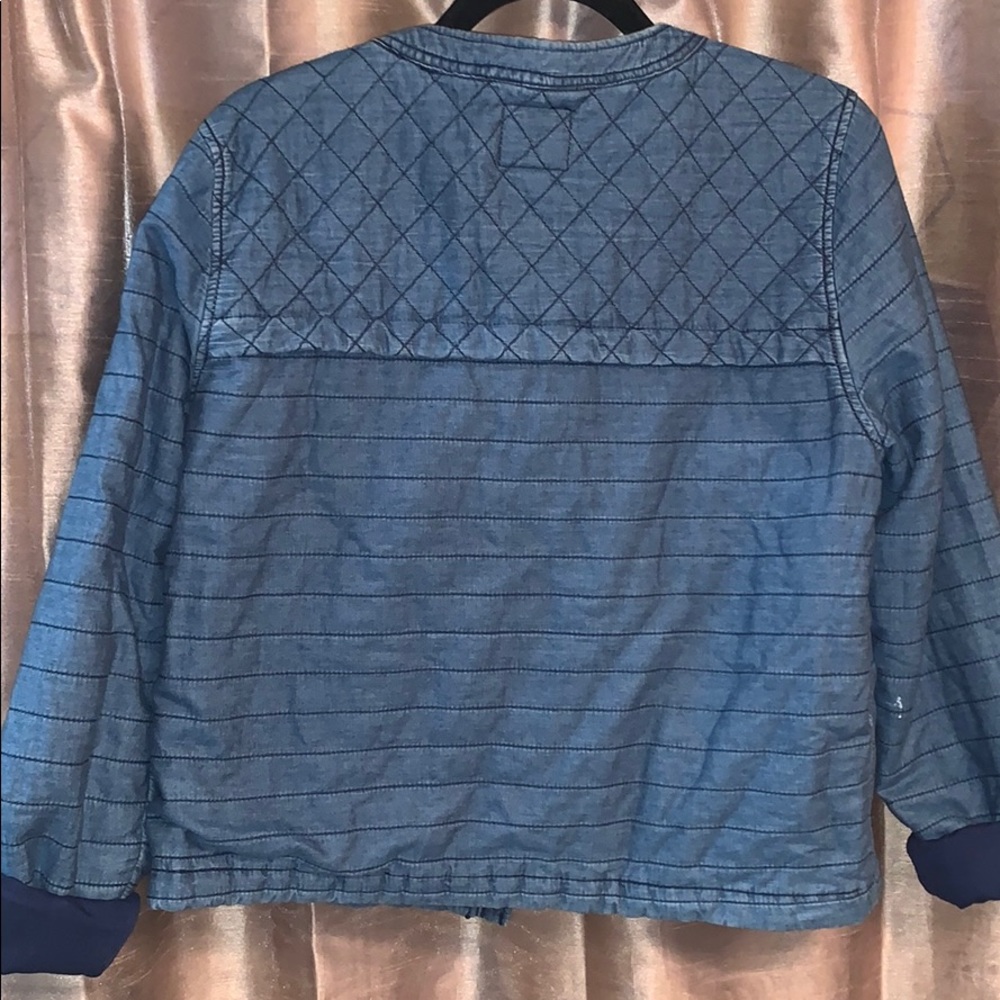 Jean Style Bomber Jacket - Picture 4 of 4